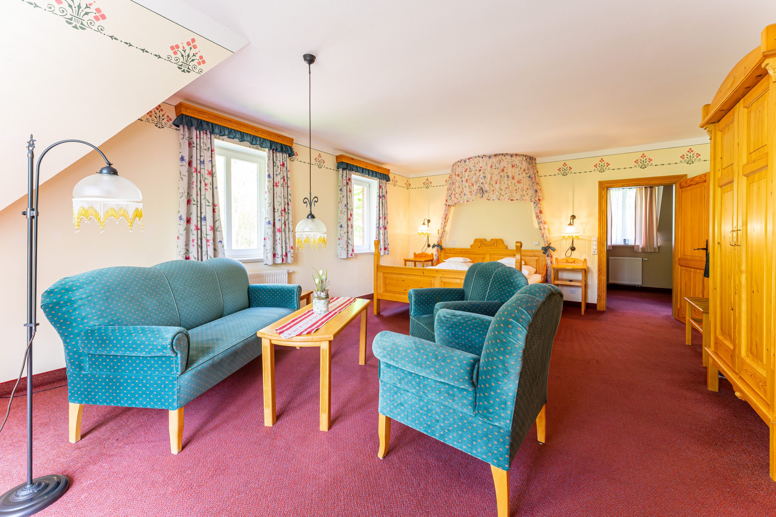 Juniorsuite Kategorie B - Zimmer Nr. 38 - Blick ins Zimmer